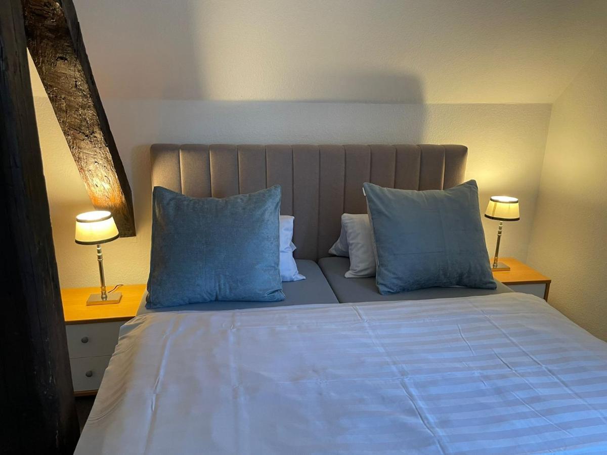 באד סאסנדורף Ferienwohnung Brunnenhaus מראה חיצוני תמונה